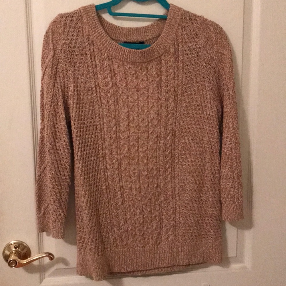 Lands end 3/4 sleeve sweater